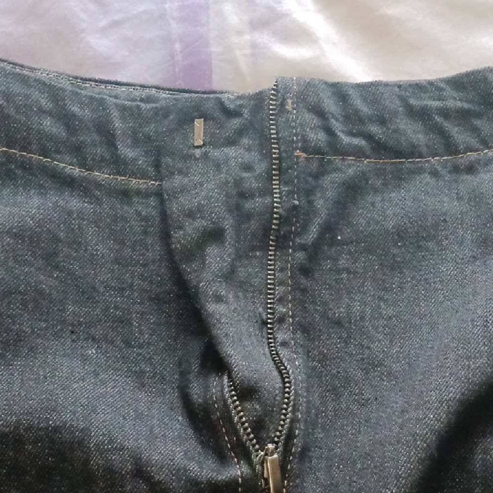 Dark Denim Maxi Skirt - Picture 5 of 5